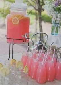 Fiesta infantil - Bebidas saludables de frutas