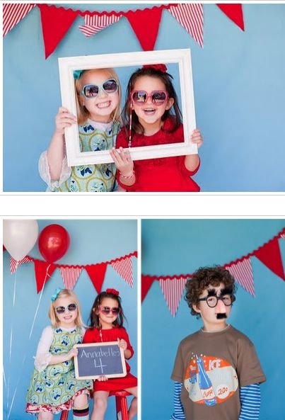 Fiesta infantil - Photocall niños