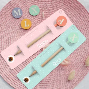 Lápiz Personalizado con semillas de Pino - Topitos